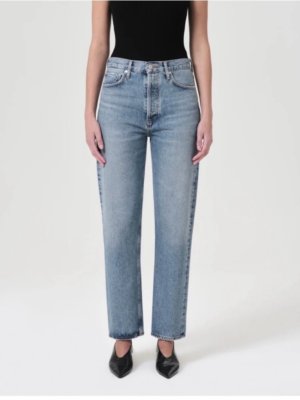 Agolde 90’s Pinch waist in Navigate Blue size 27
